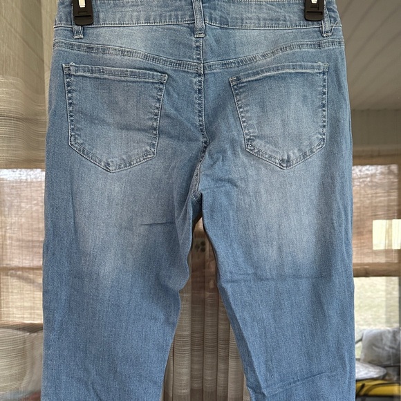 D.Jeans High Waist Skinny Blue Jeans - Picture 7 of 8